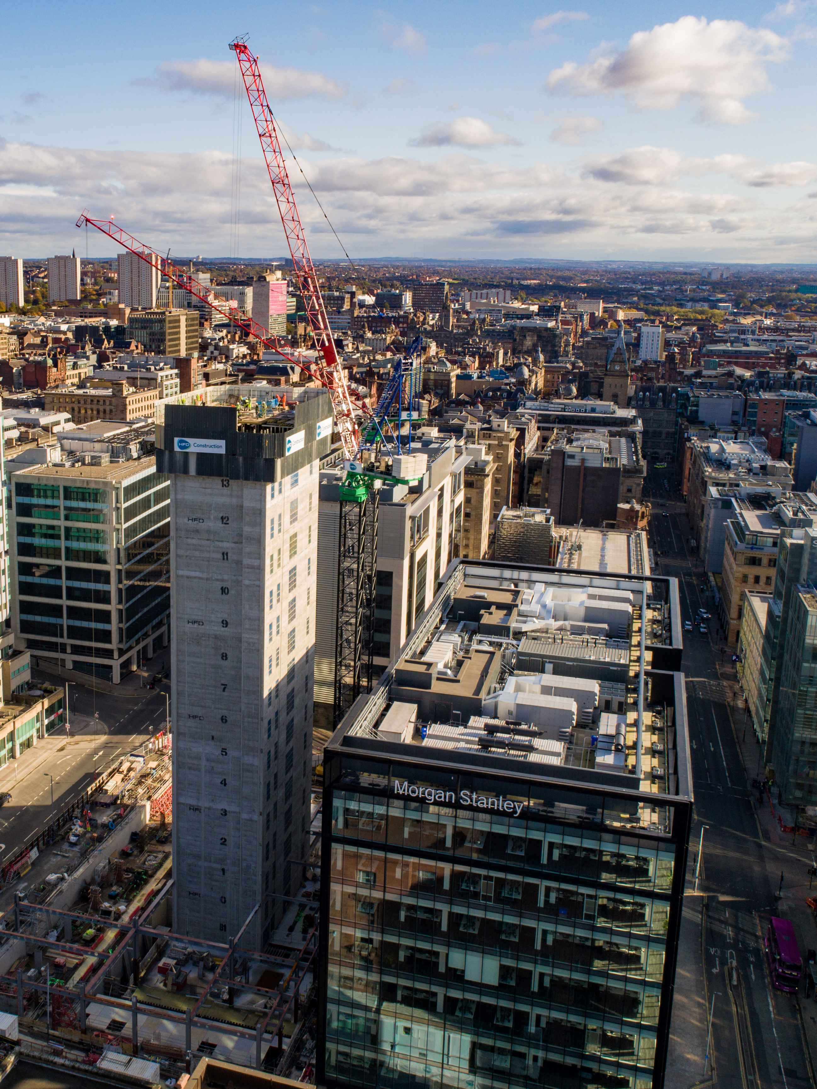 In Pictures 177 Bothwell Street reaches for Glasgow’s skyline